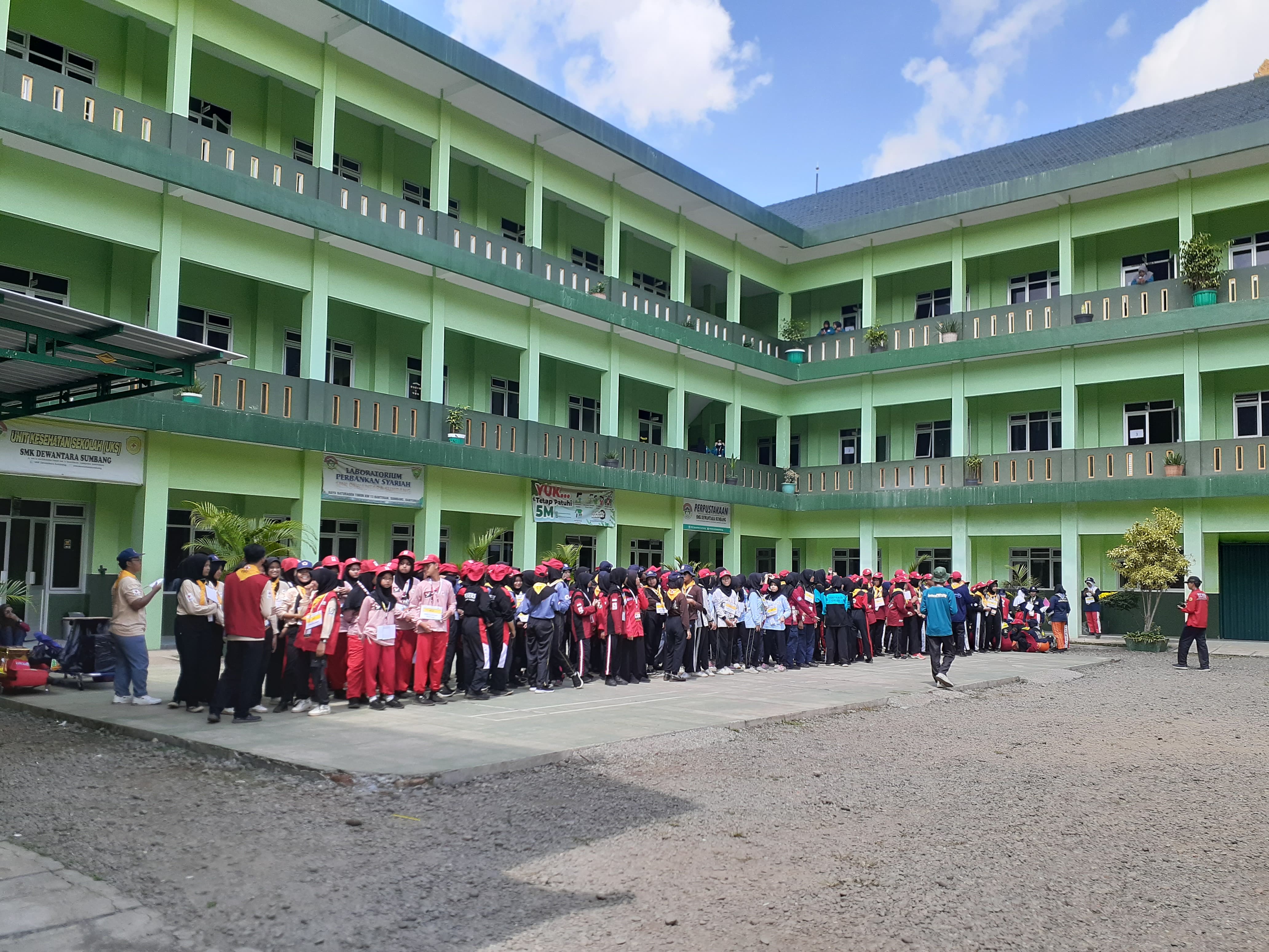 Lomba PRS dan PP di SMK Dewantara