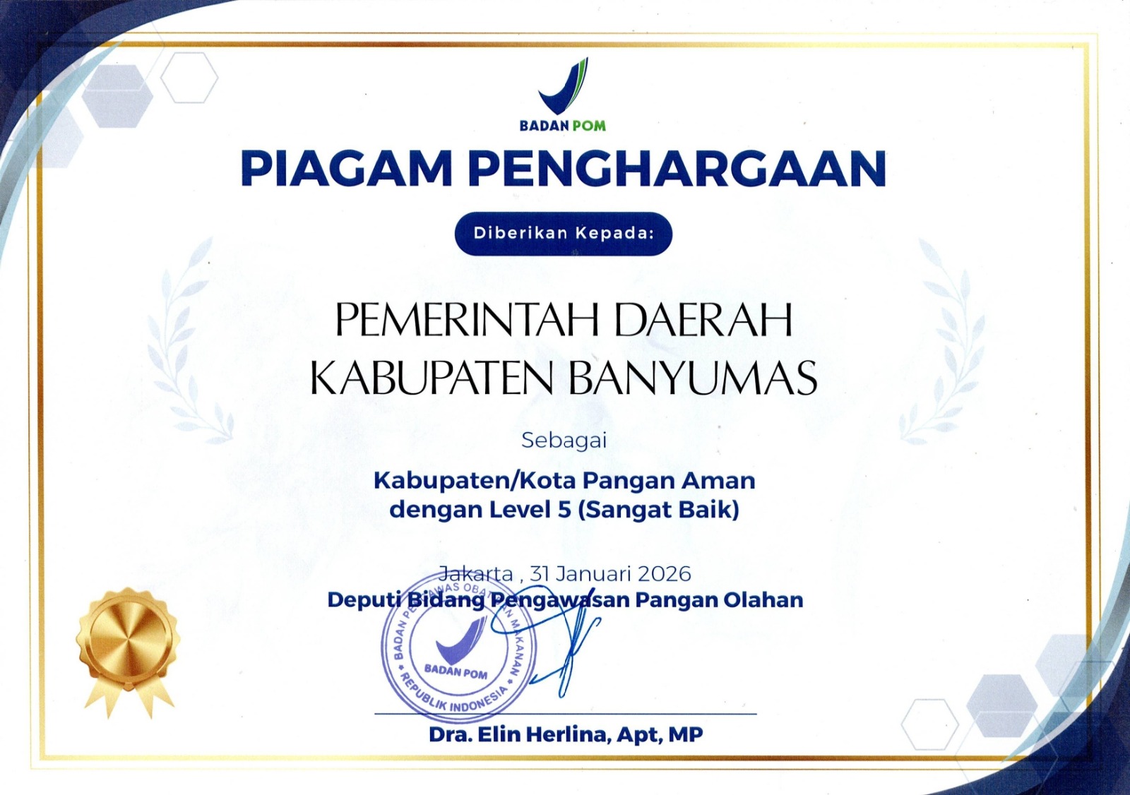 PIAGAM PENGHARGAAN 2026