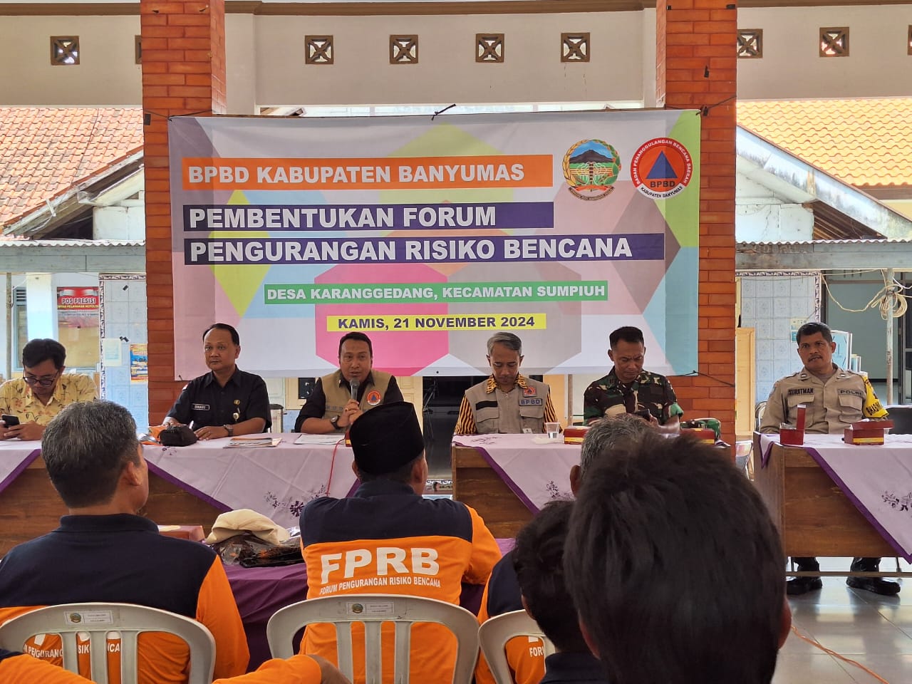 Pembentukan Forum Pengurangan Risiko Bencana (FPRB) Desa Karanggedang