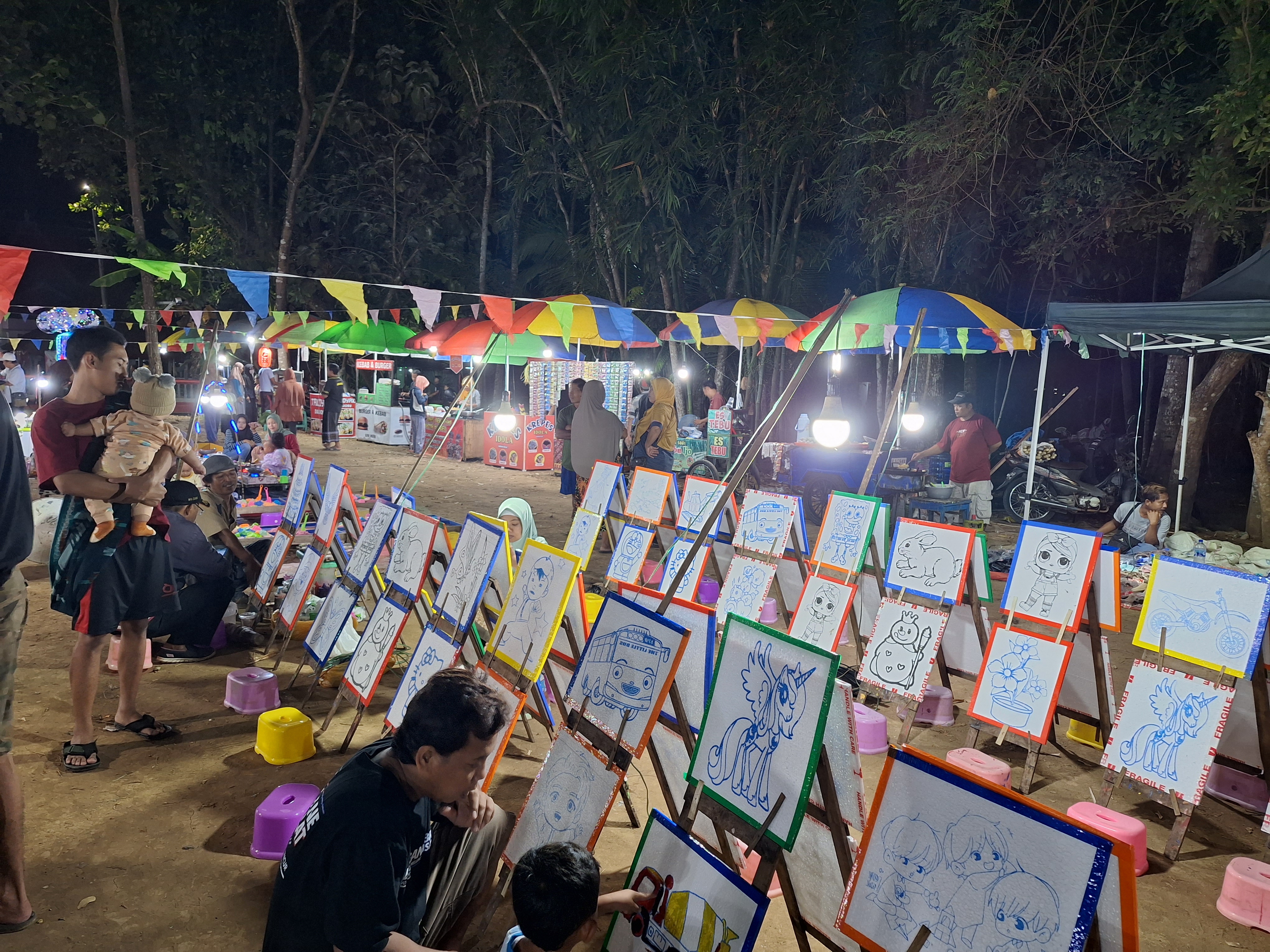 Pasar Malam : Wujud Nyata Upaya Peningkatan Pendapatan UMKM