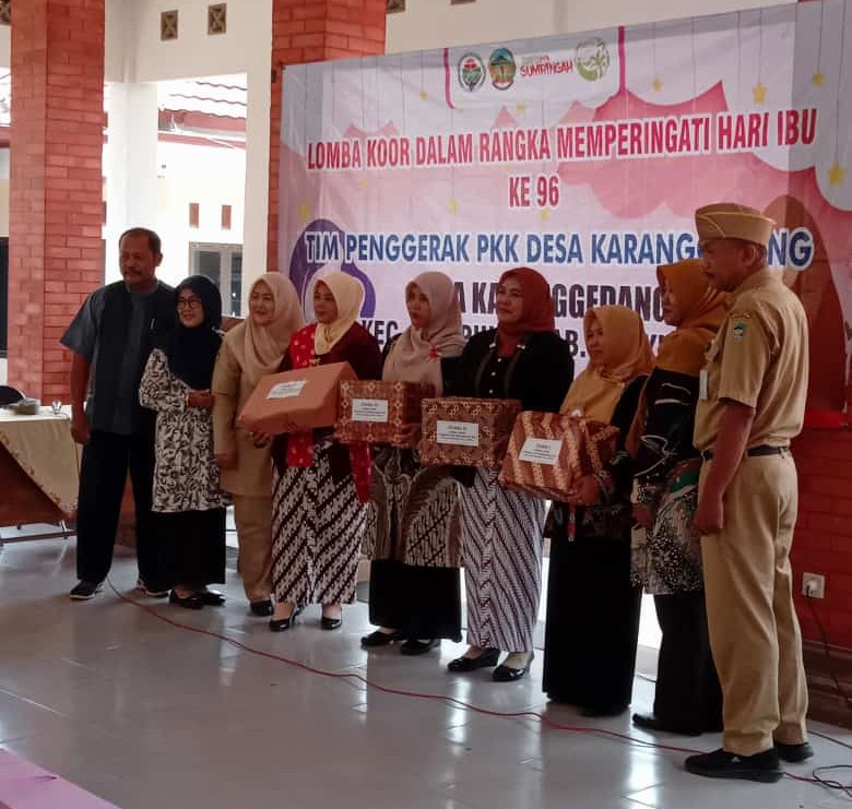 Lomba Koor dalam Rangka Memperingati Hari Ibu Ke 96 Tahun