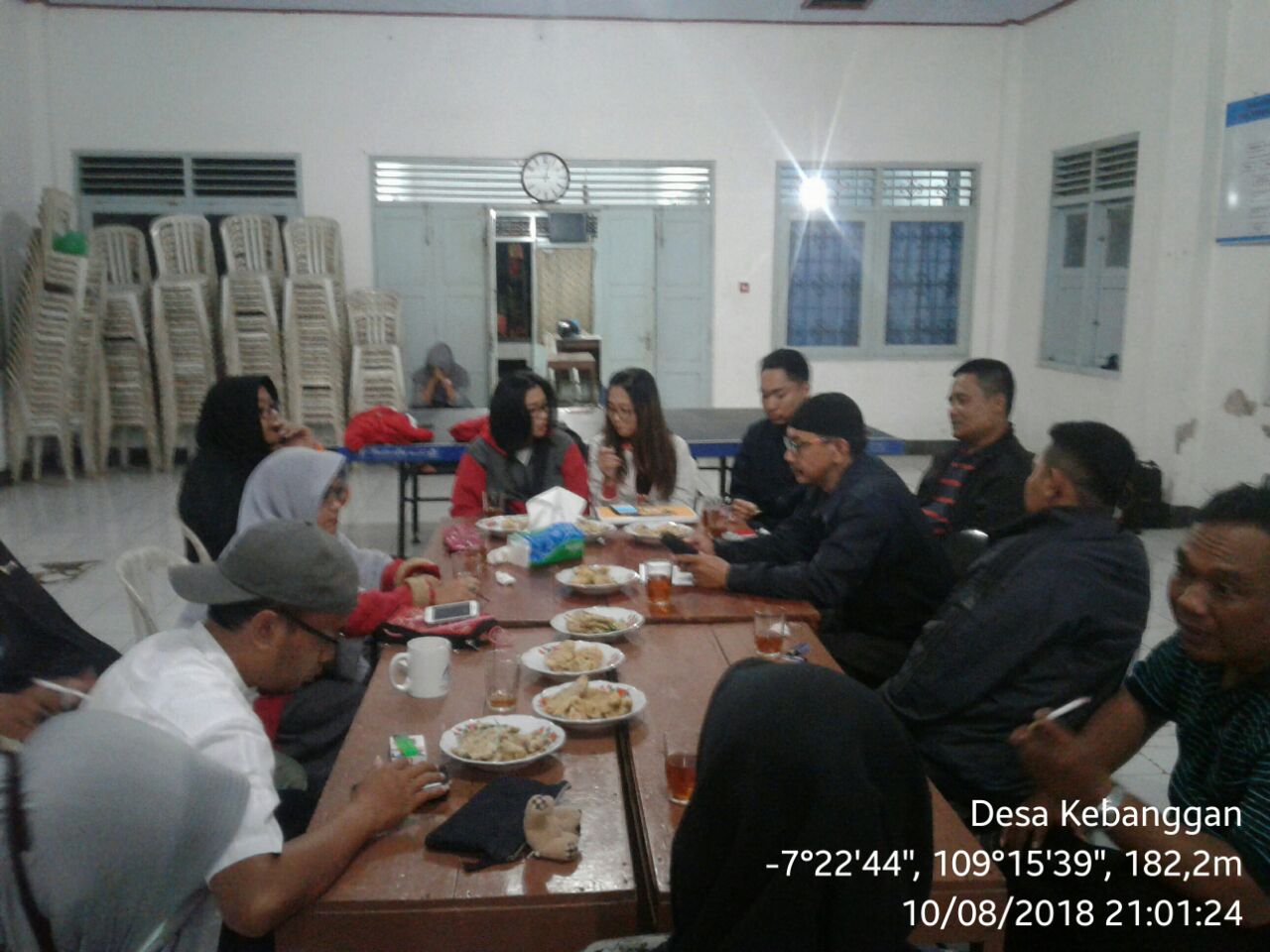 Rapat panitia HUT RI ke-73 dan mahasiswa STIKOM Yos Sudarso Purwokerto 