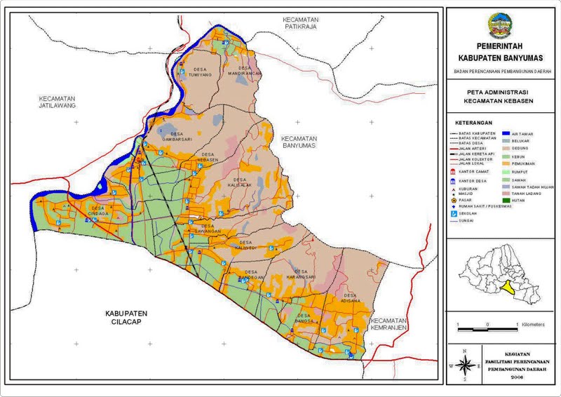 Peta Kecamatan Kebasen