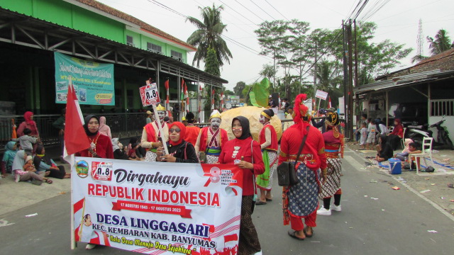 Karnaval Extravaganza Desa Linggasari