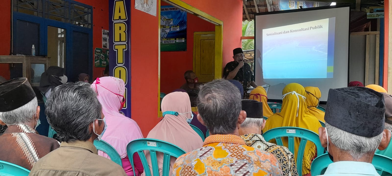 Sosialisasi Pembebasan tanah untuk pembangunan embung