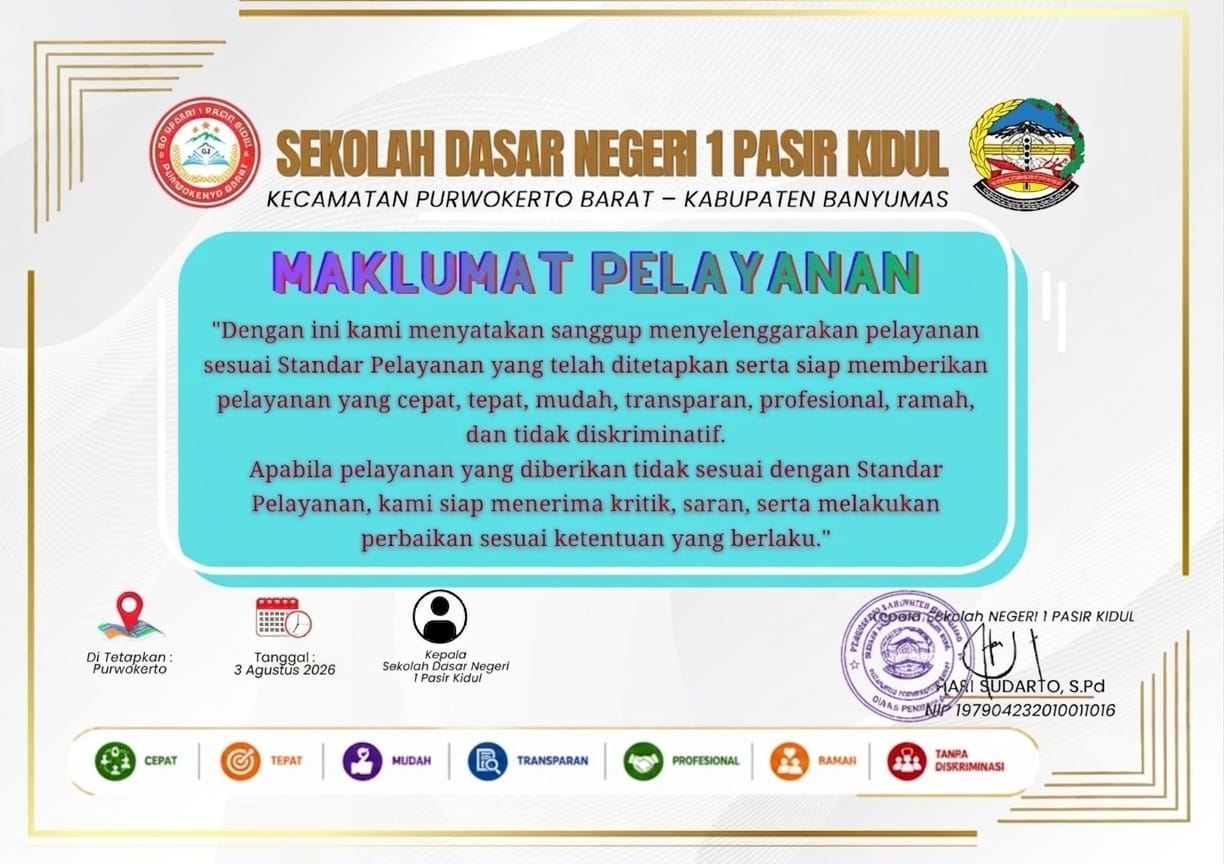 Maklumat Pelayanan