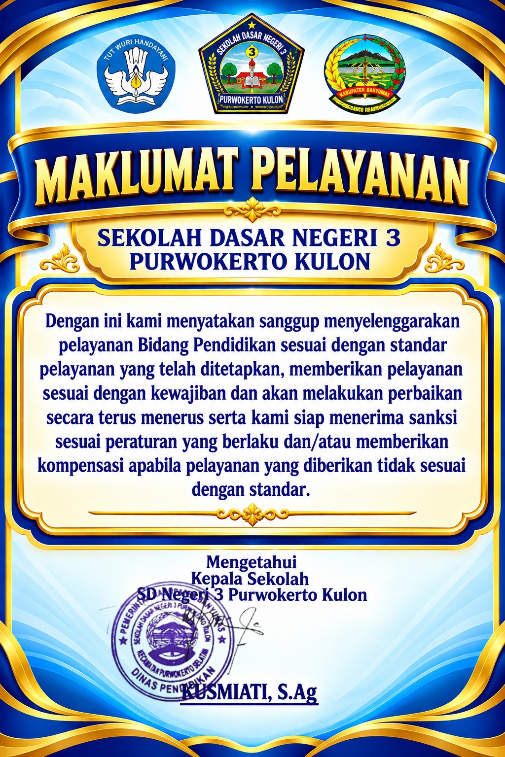 Maklumat Pelayanan