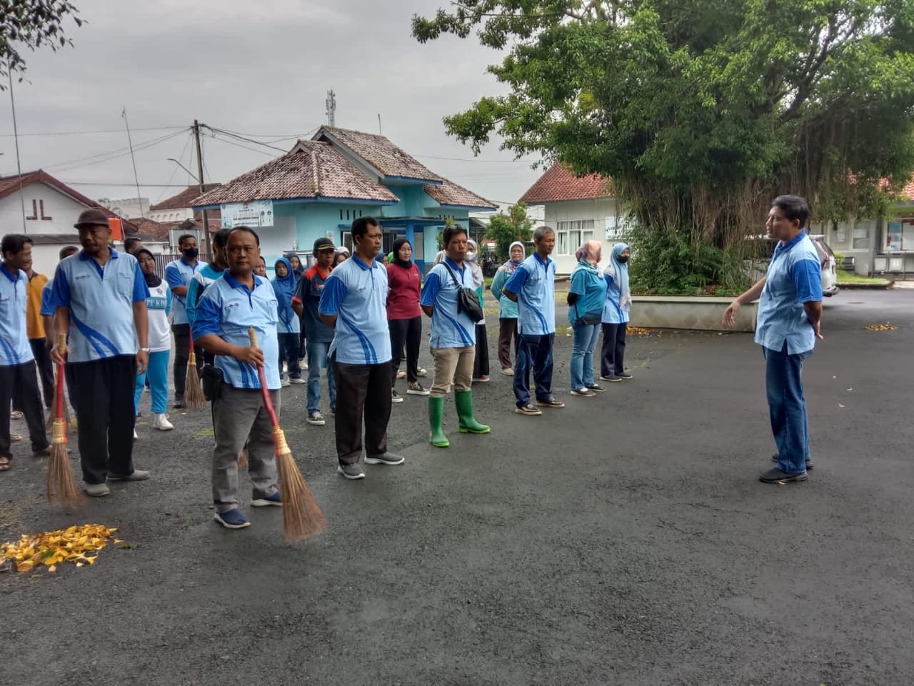 Pengarahan Bersih Praja Hari Jadi Kabupaten Banyumas Ke - 452