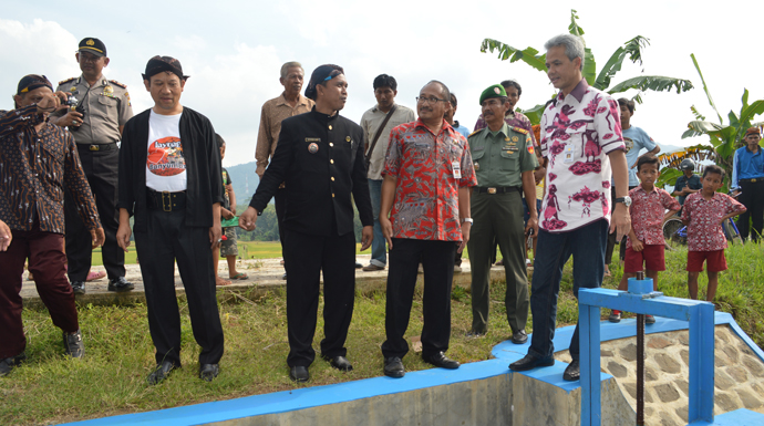 Dengan Pompa, Petani Wlahar Kulon Tak Lagi Tergantung Hujan