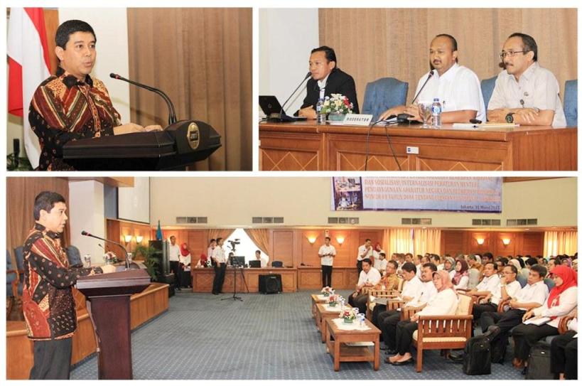 Rapat Koordinasi (Rakor) Penyelenggaraan Kearsipan Nasional dan Sosialisasi Peraturan Menteri Pendayagunaan Aparatur Negara dan Reformasi Birokrasi (PANRB)Di Jakarta Selatan.