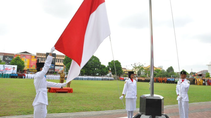 Pemuda Banyumas Ikuti Upacara Sumpah Pemuda 