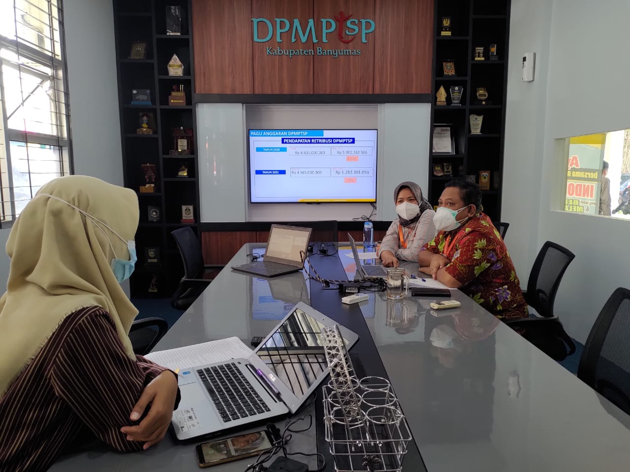 Zoom Meeting Expose Pemeriksaan BPK Perwakilan Jawa Tengah