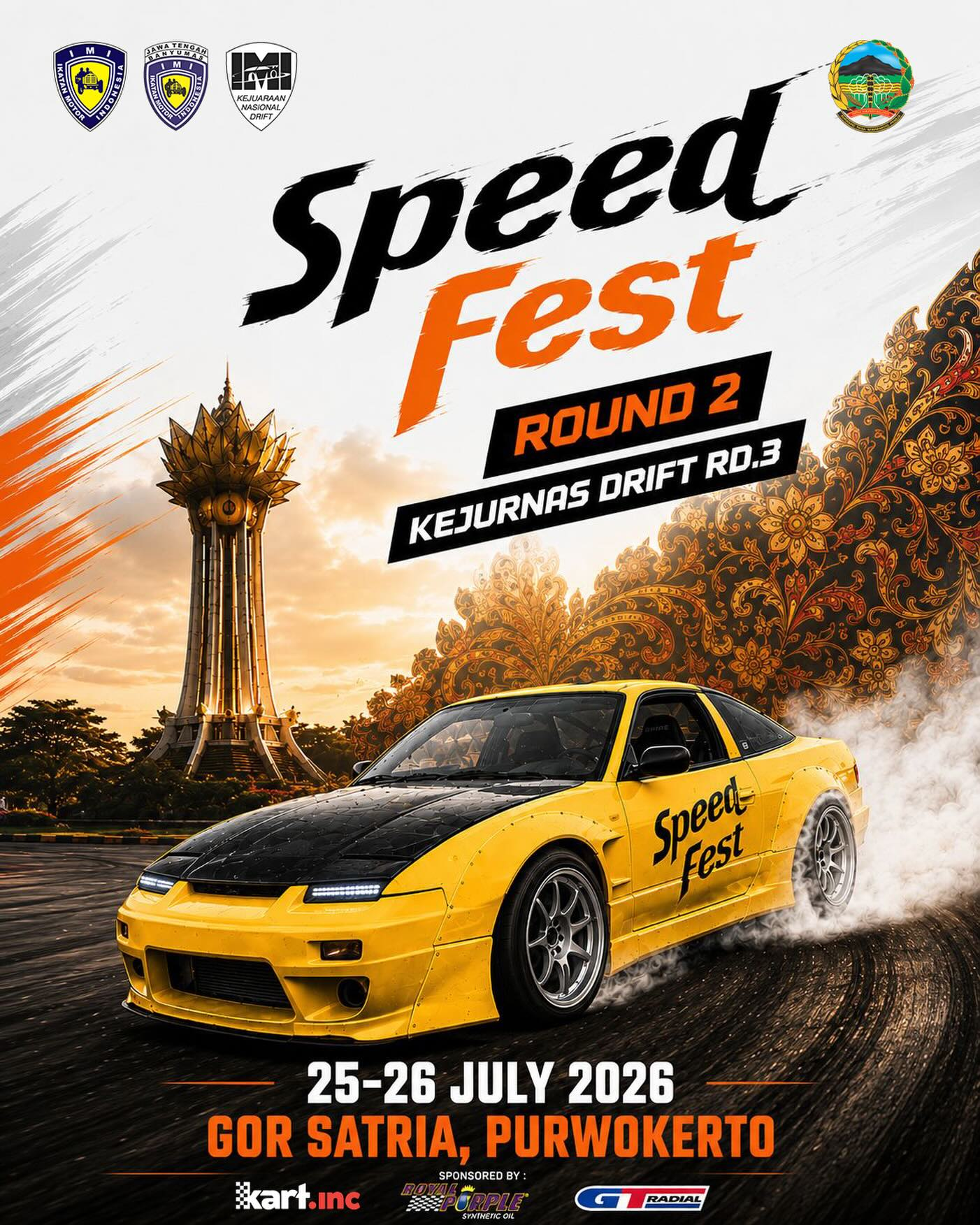 Speed Fest Round 2 &amp; Kejurnas Drift Rd. 3