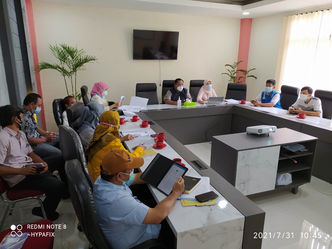 Rapat Pembahasan Perbup Pendelegasian Wewenang Penyelenggaraan Berusaha Banyumas