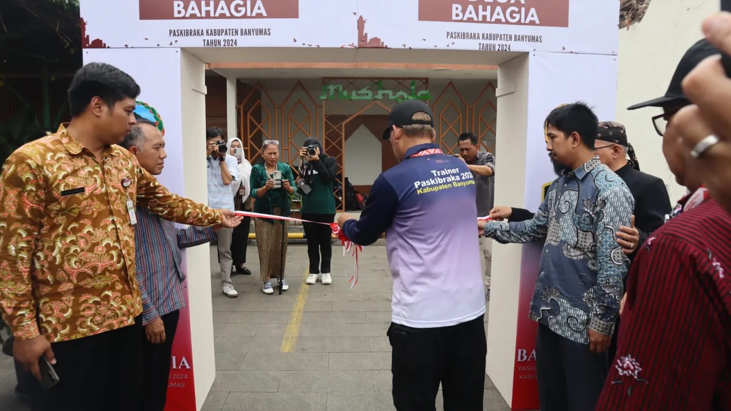 Pembukaan Pusdiklat "Desa Bahagia" Paskibraka Kabupaten Banyumas tahun 2024