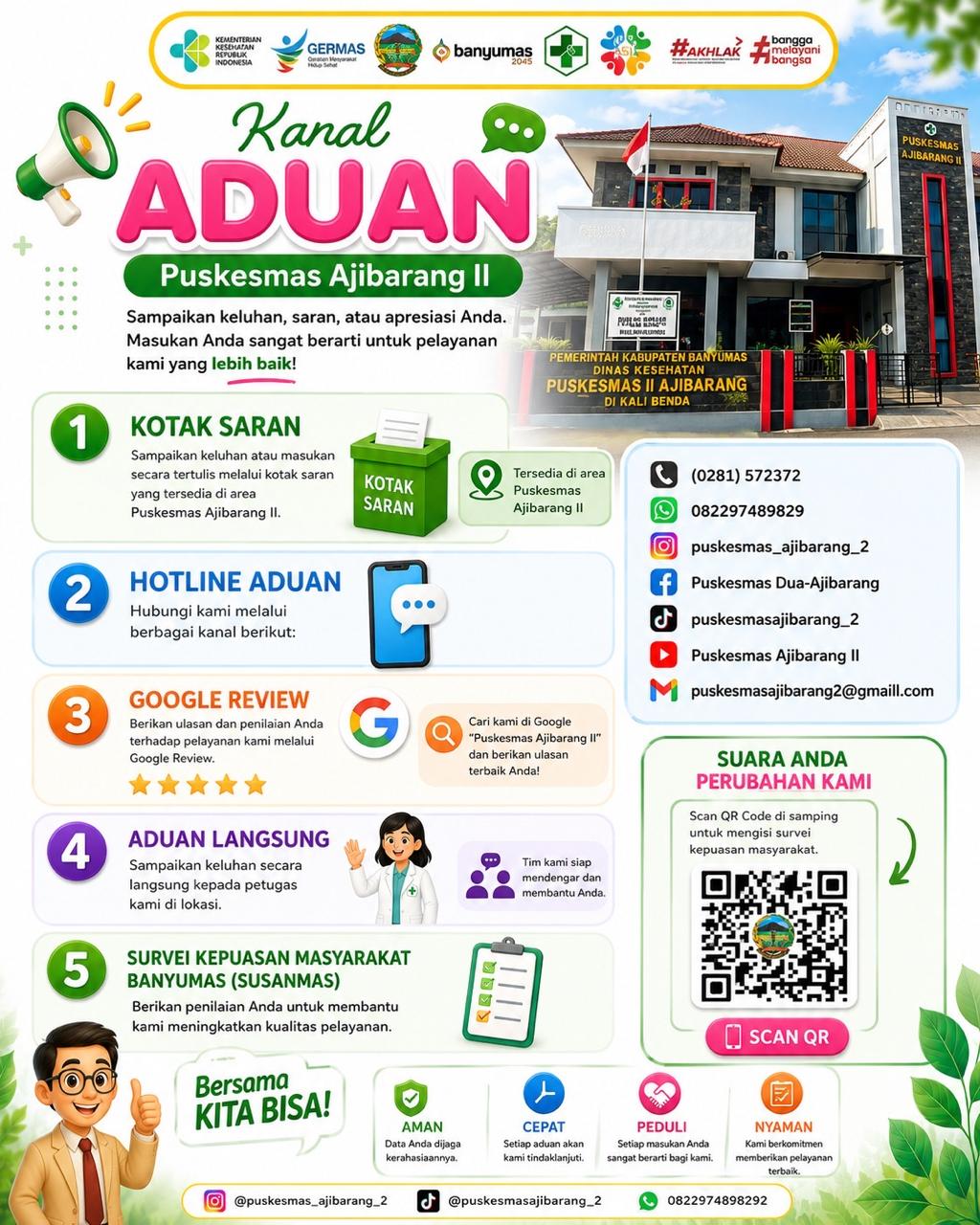 Kanal Aduan Puskesmas