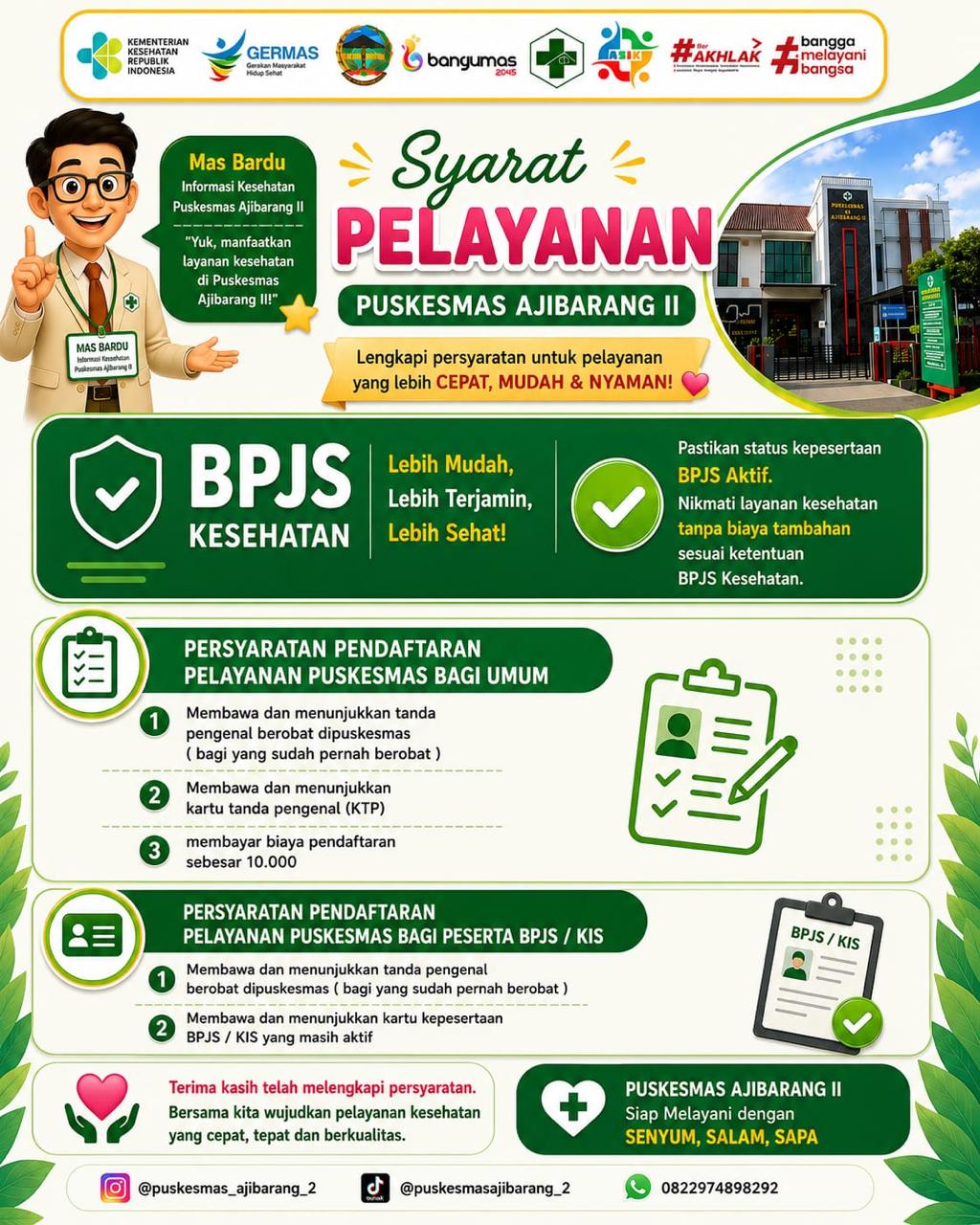 Syarat Pelayanan Puskesmas