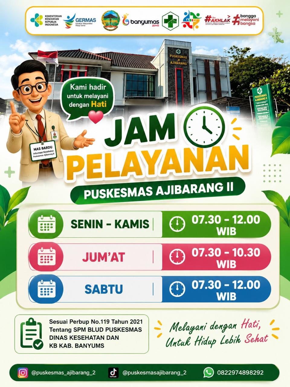 Jam Pelayanan Puskesmas