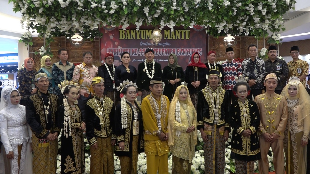 Banyumas Punya Gawe “MANTU” Ratusan Pasangan Calon Pengantin