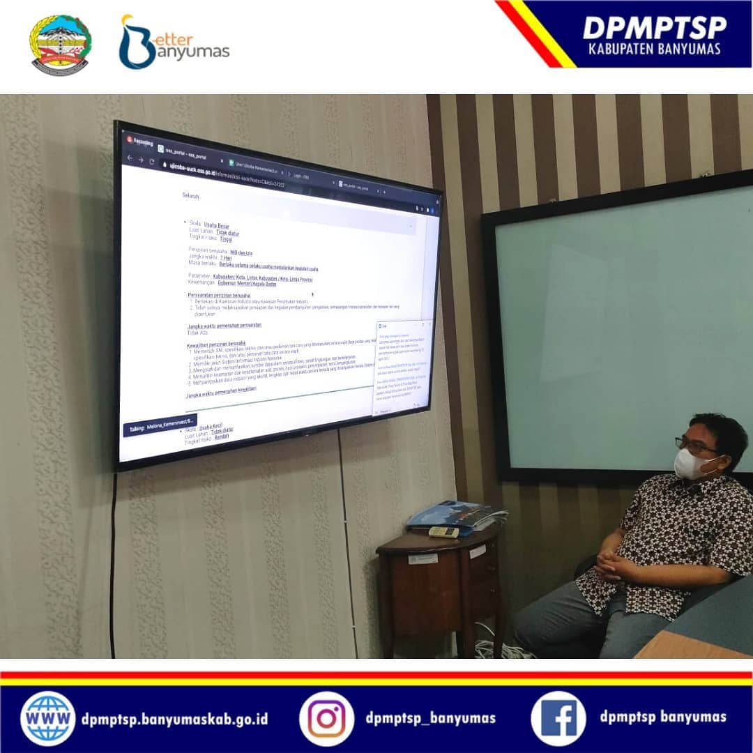 Rapat Simulasi Sistem OSS Berbasis Risiko (OSS - RBA)