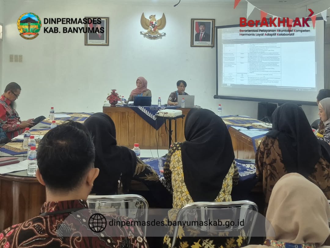 Rapat Koordinasi Implementasi Program Kecamatan Berdaya di Kabupaten Banyumas 