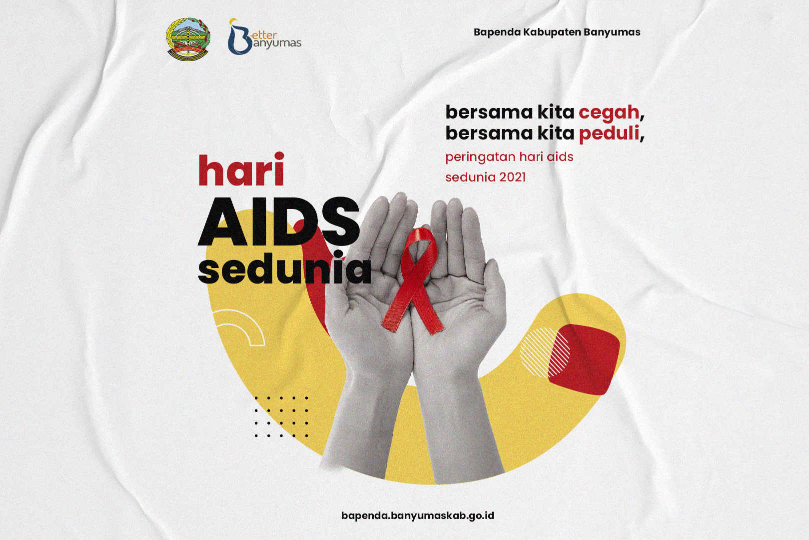 SELAMAT HARI AIDS SEDUNIA 1 DESEMBER 2021