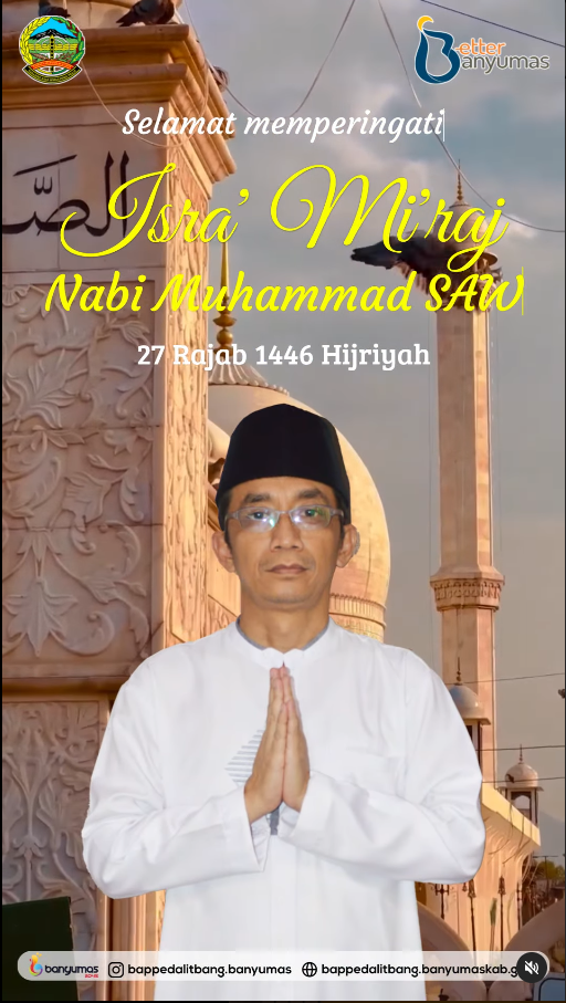 SELAMAT MEPERINGATI ISRA MIRAJ NABI MUHAMMAD SAW 27 RAJAB 1446 HIJRIYAH 