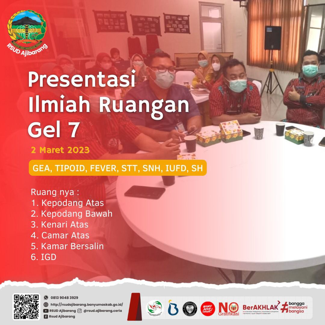 PERAWAT DAN BIDAN PELAKSANA PRESENTASI ILMIAH RUANGAN TENTANG GEA, TIPOID FEVER, STT, SNH, IUFD, SH || PRESENTASI ILMIAH GELOMBANG KE 7