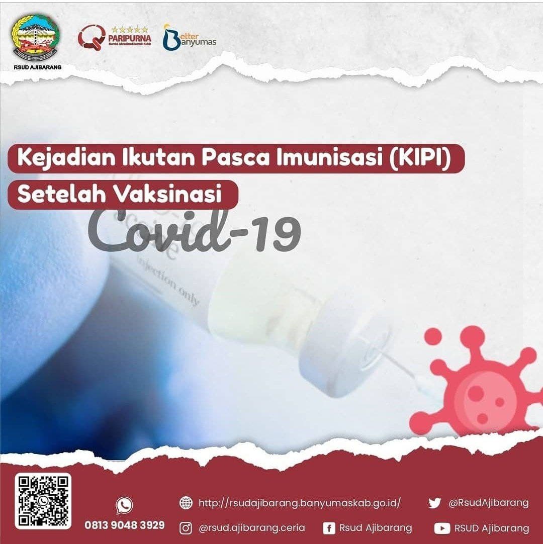 KEJADIAN IKUTAN PASCA IMUNISASI VAKSINASI COVID 19