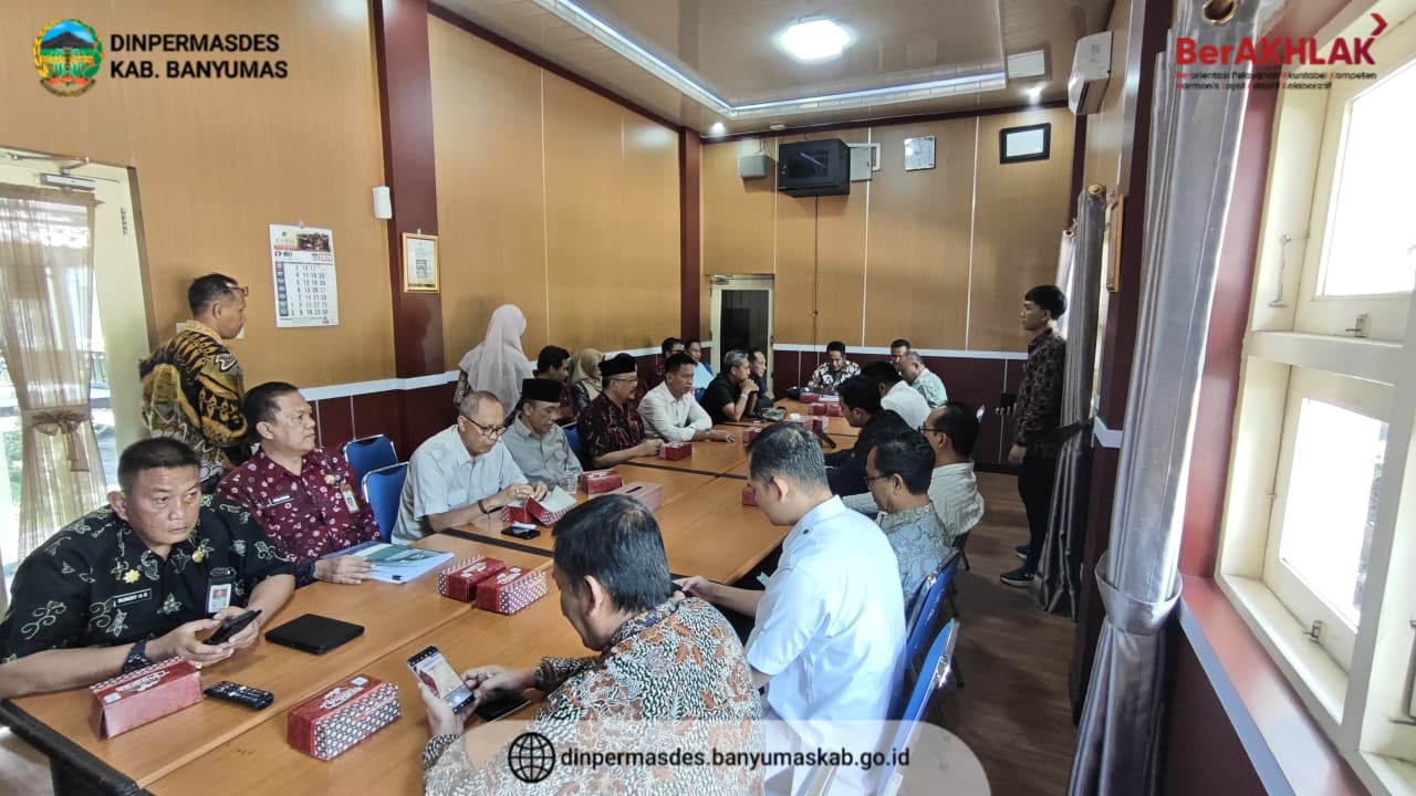 Kepala Dinpermasdes Dampingi Kunjungan Kerja Pansus 9 DPRD Banyumas Bahas Raperda Pemilihan Kepala Desa