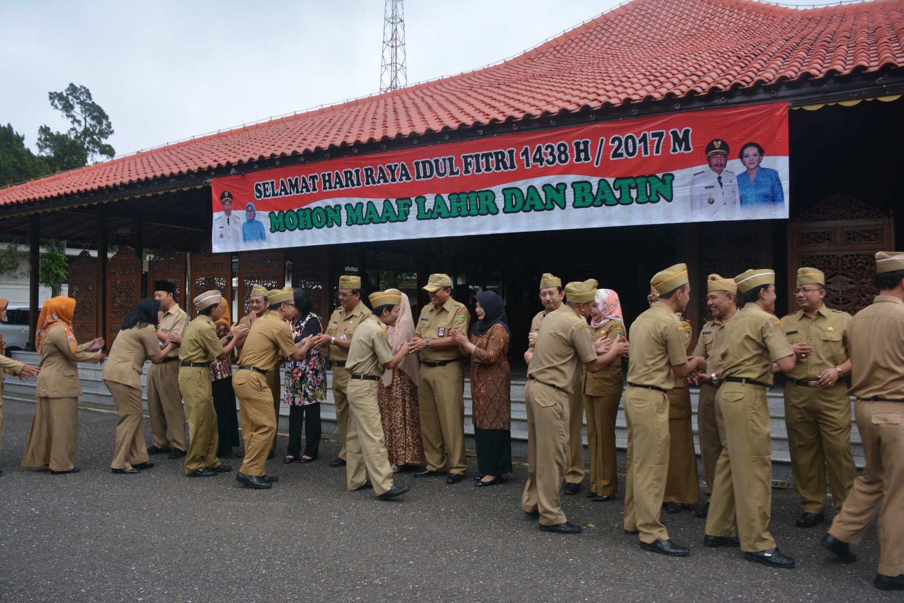 Bupati Pimpin Apel Pertama Usai Libur Lebaran