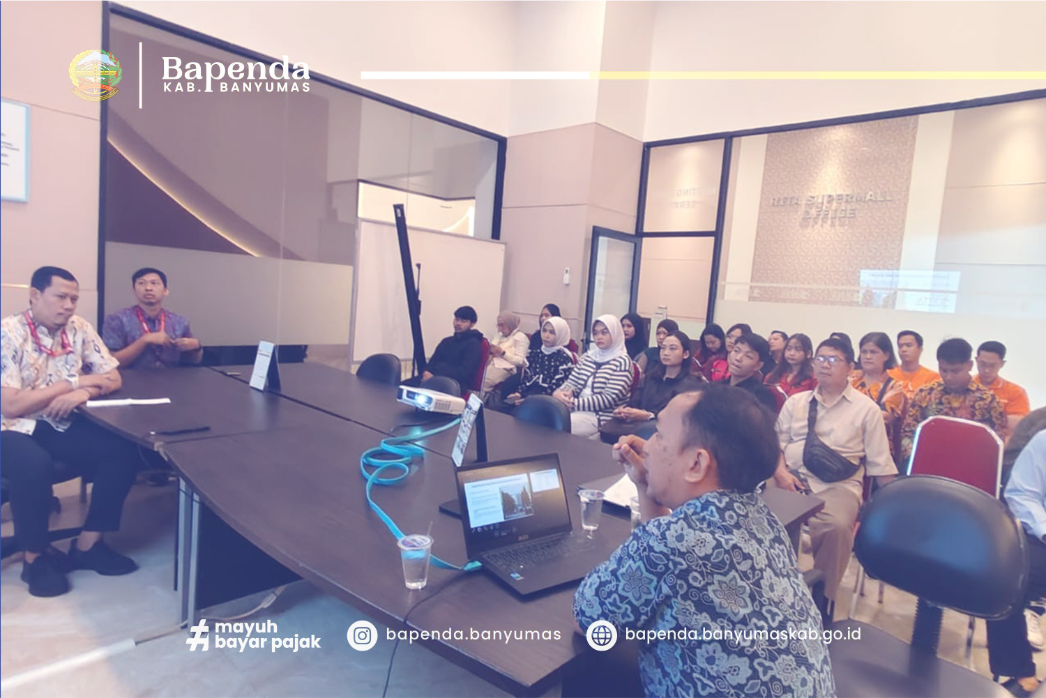 SOSIALISASI PAJAK DAERAH TERHADAP TENANT DI RITA SUPERMALL PURWOKERTO