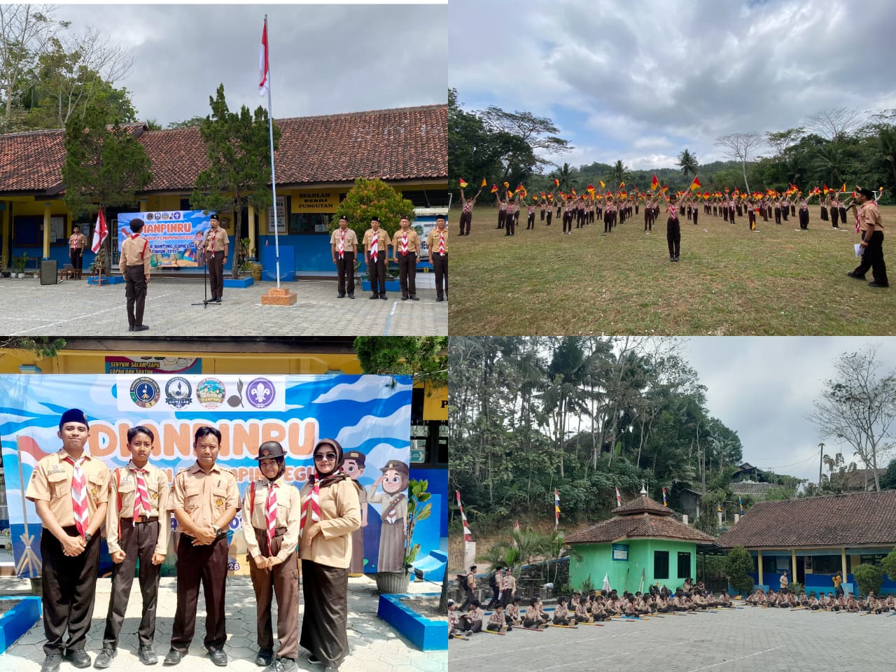 SMP Negeri 3 Gumelar Berpartisipasi dalam Kegiatan Dianpinru (Gladian Pemimpin Regu) Kwarran Gumelar Tahun 2026