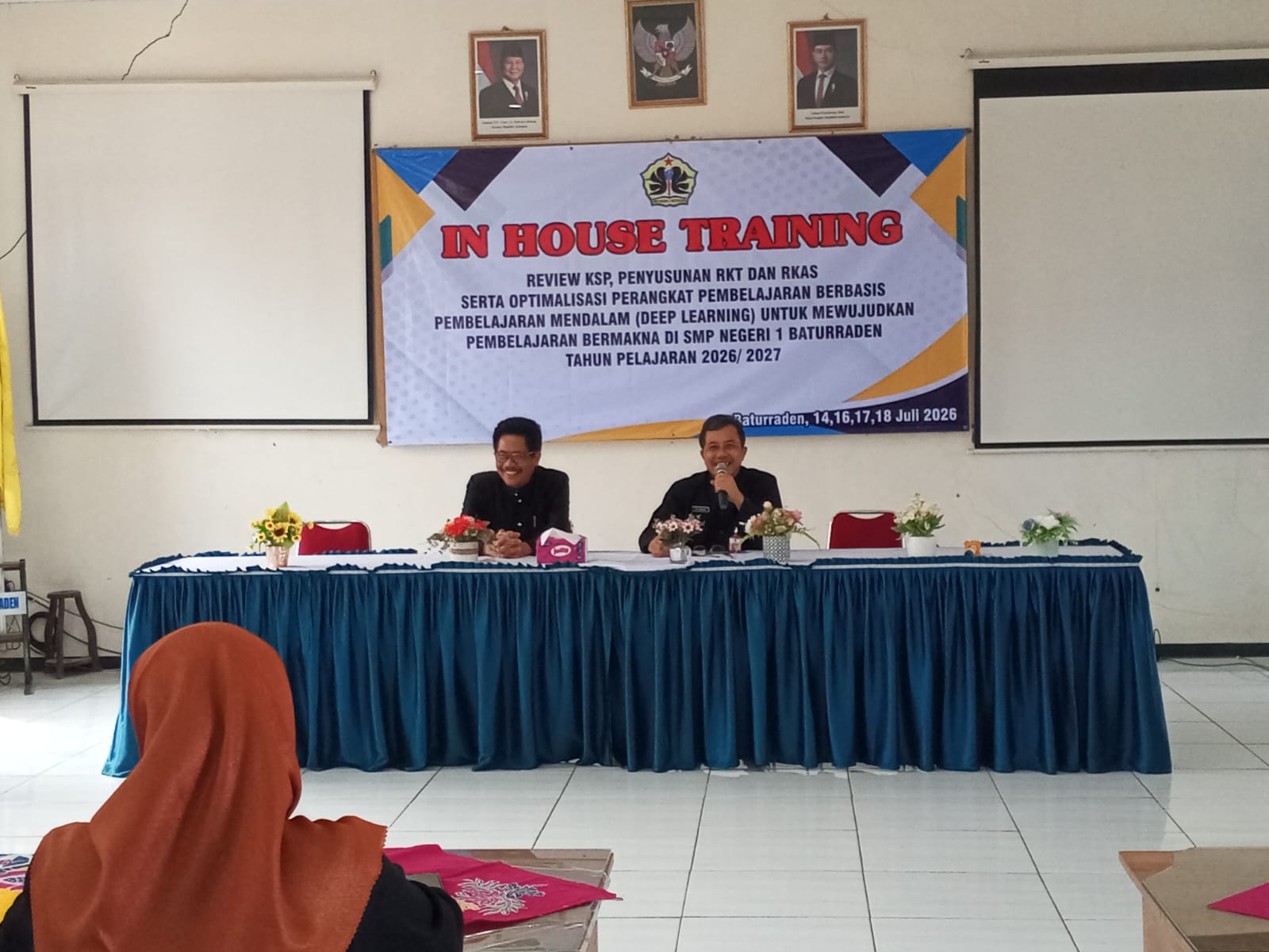 Gelar IHT, Guru SMPN 1 Baturraden Semangat Memasuki Tahun Ajaran Baru 2026/2027