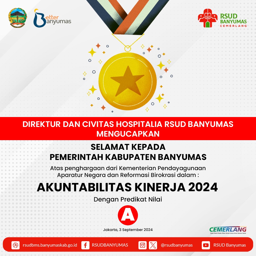 Selamat dan Sukses Untuk Pemerintah Kabupaten Banyumas