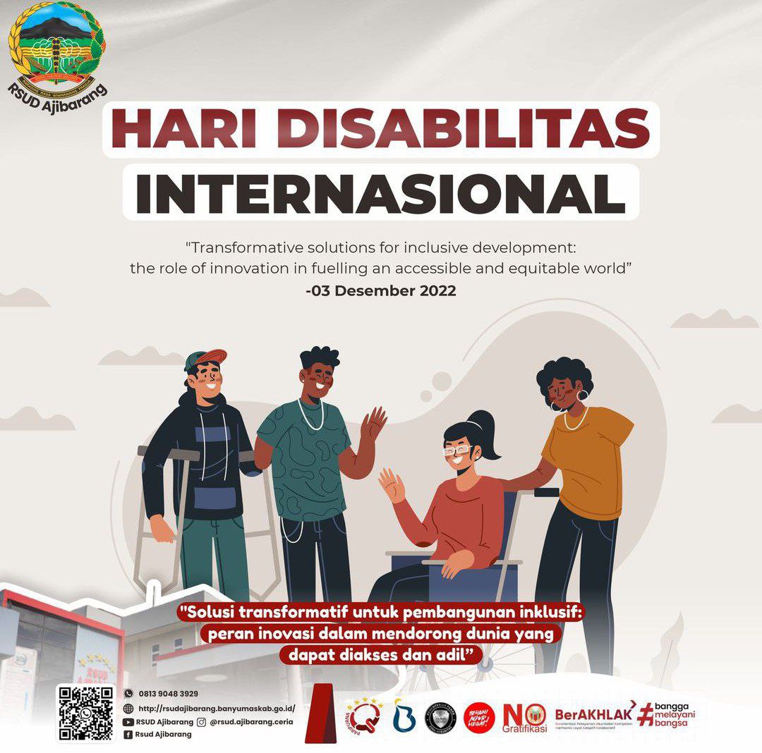 SELAMAT HARI DISABILITAS INTERNASIONAL || 3 DESEMBER 2022