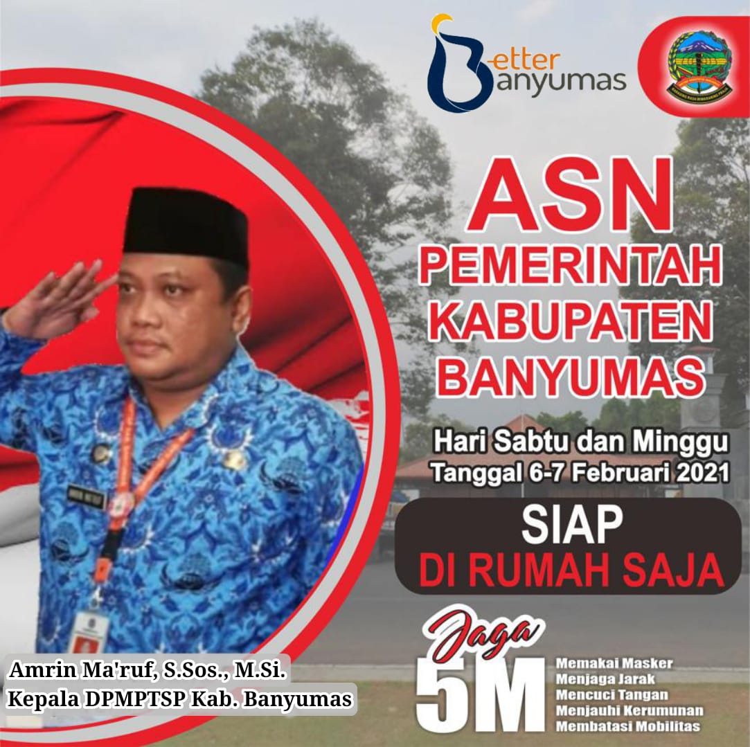 Menerapkan gerakan #JatengDiRumahAja