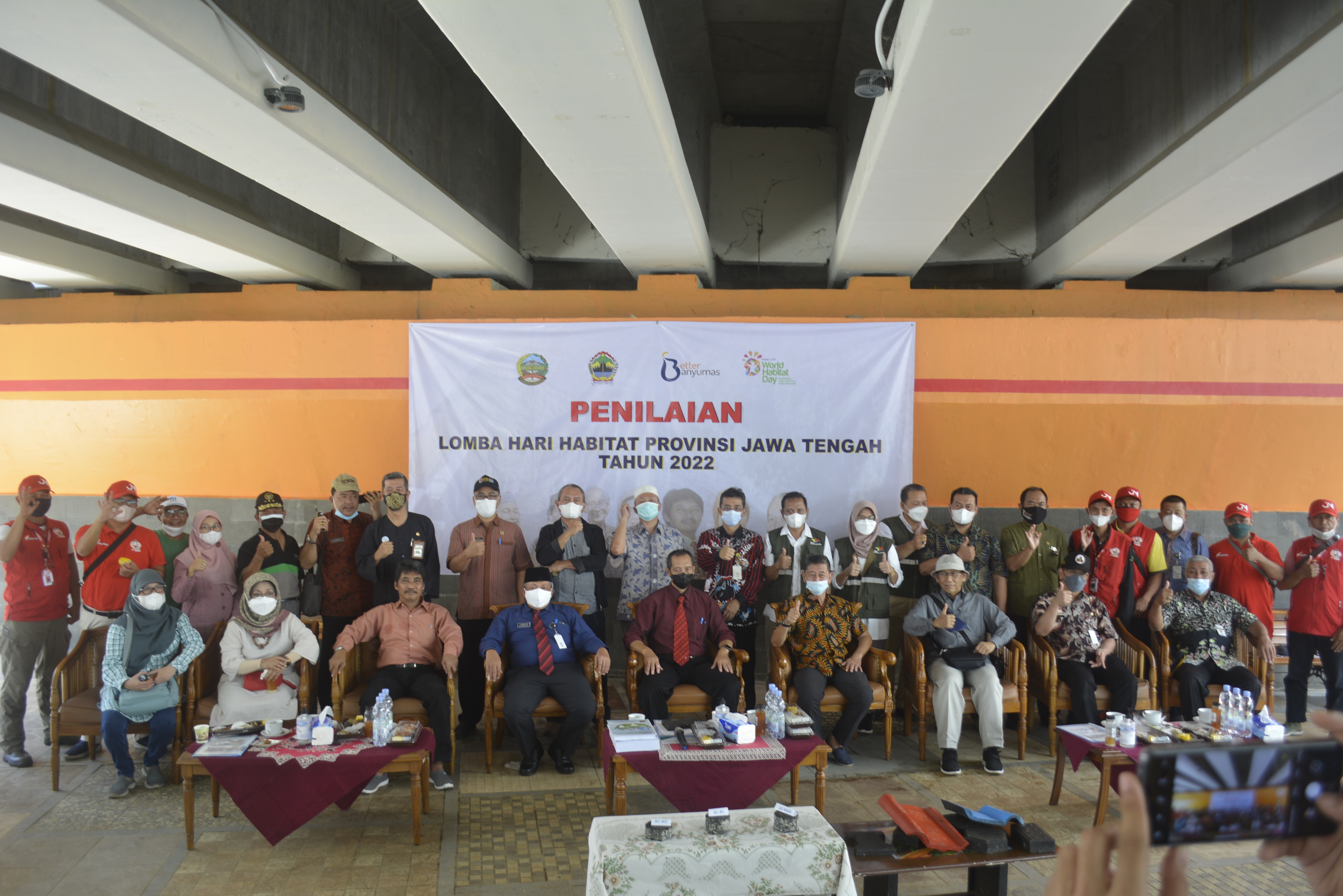 Kunjungan Tim Juri Lomba Hari Habitat Dalam Rangka Penilaian Lomba Hari Habitat Tahun 2022 Tingkat Provinsi Jawa Tengah