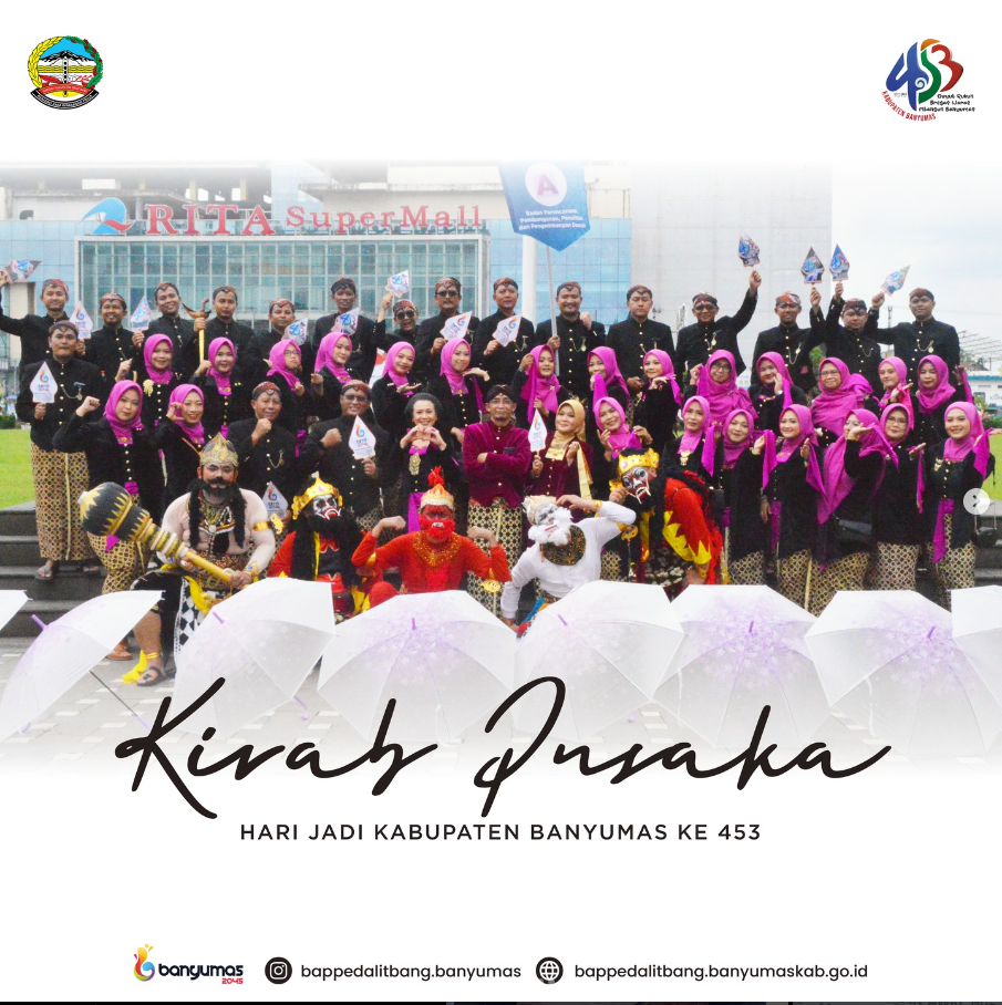 KIRAB PUSAKA HARI JADI KABUPATEN BANYUMAS KE 453 TAHUN 2024