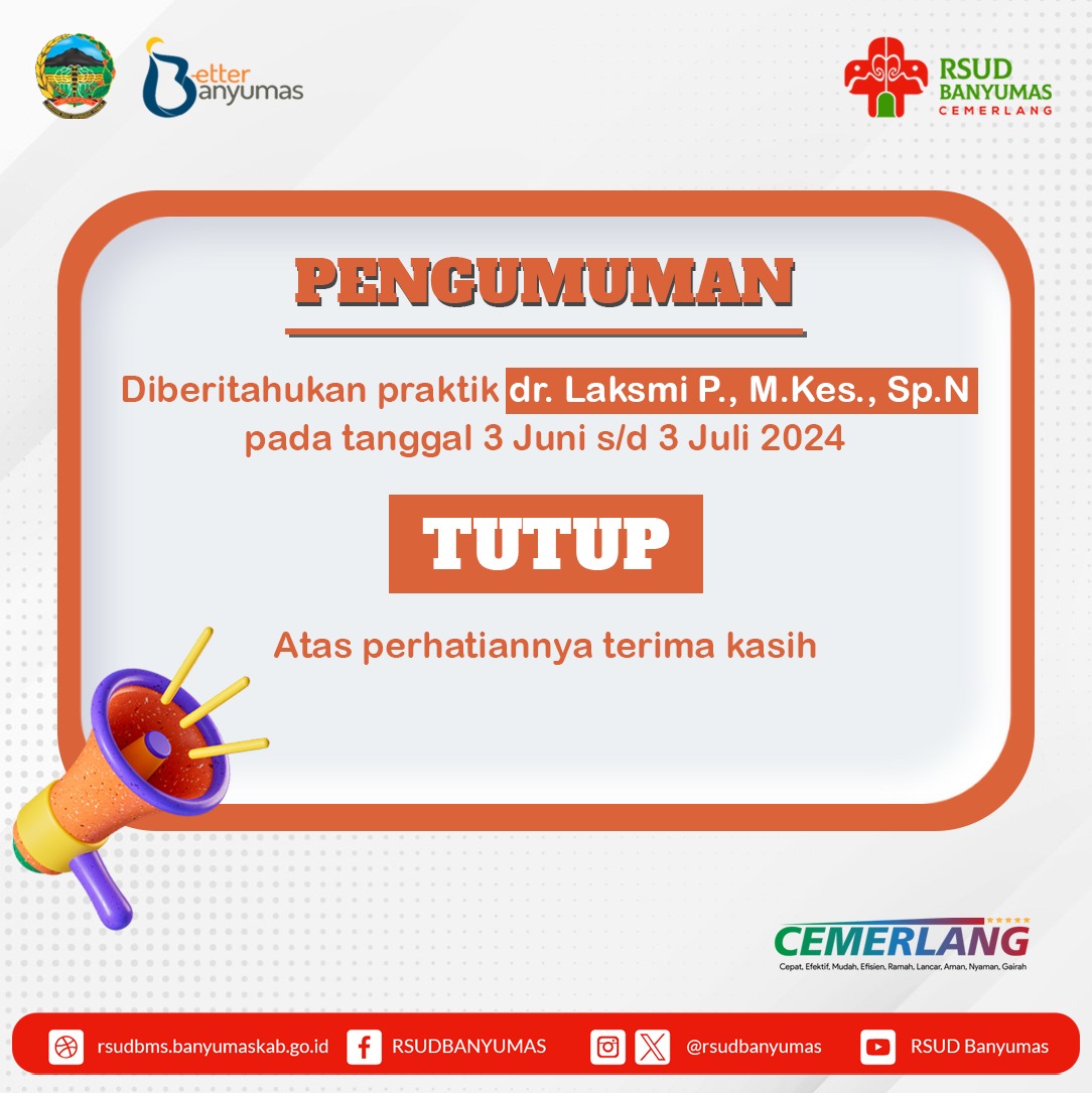 Warta Poliklinik RSUD Banyumas - Klinik Saraf