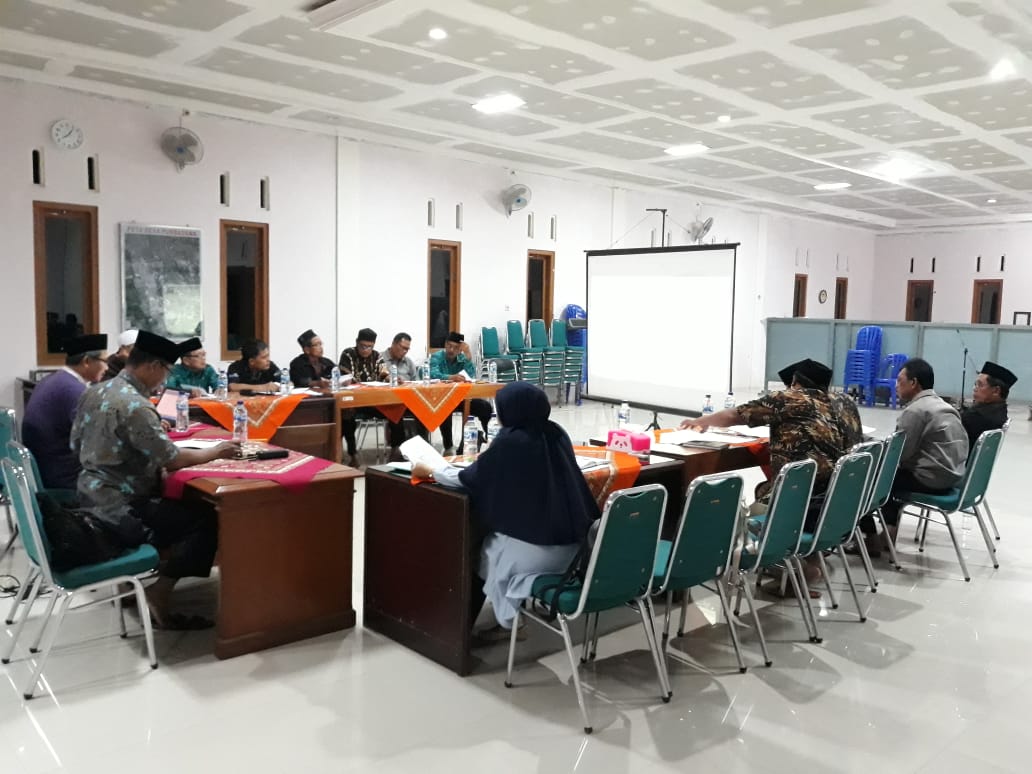 Rapat Pembahasan Rancangan Perdes tentang Pertanggungjawaban APBDes TA 2019 Desa Purbadana