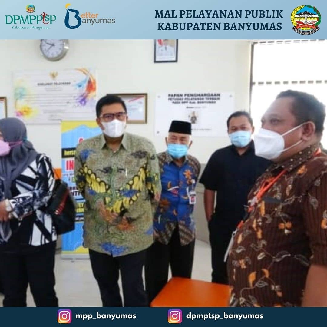 Kunjungan Komisi A DPRD Provinsi Jawa Tengah ke Mal Pelayanan Publik Kabupaten Banyumas