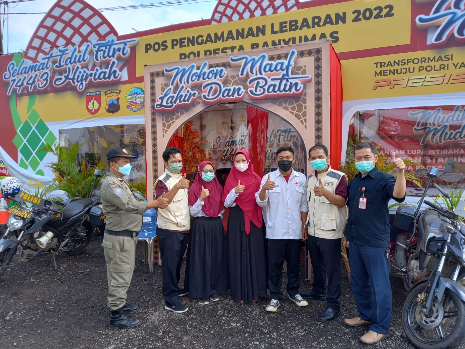 RSUD Banyumas Menugaskan Tim Kesehatan dalam rangka Arus Mudik lebaran Tahun 2022