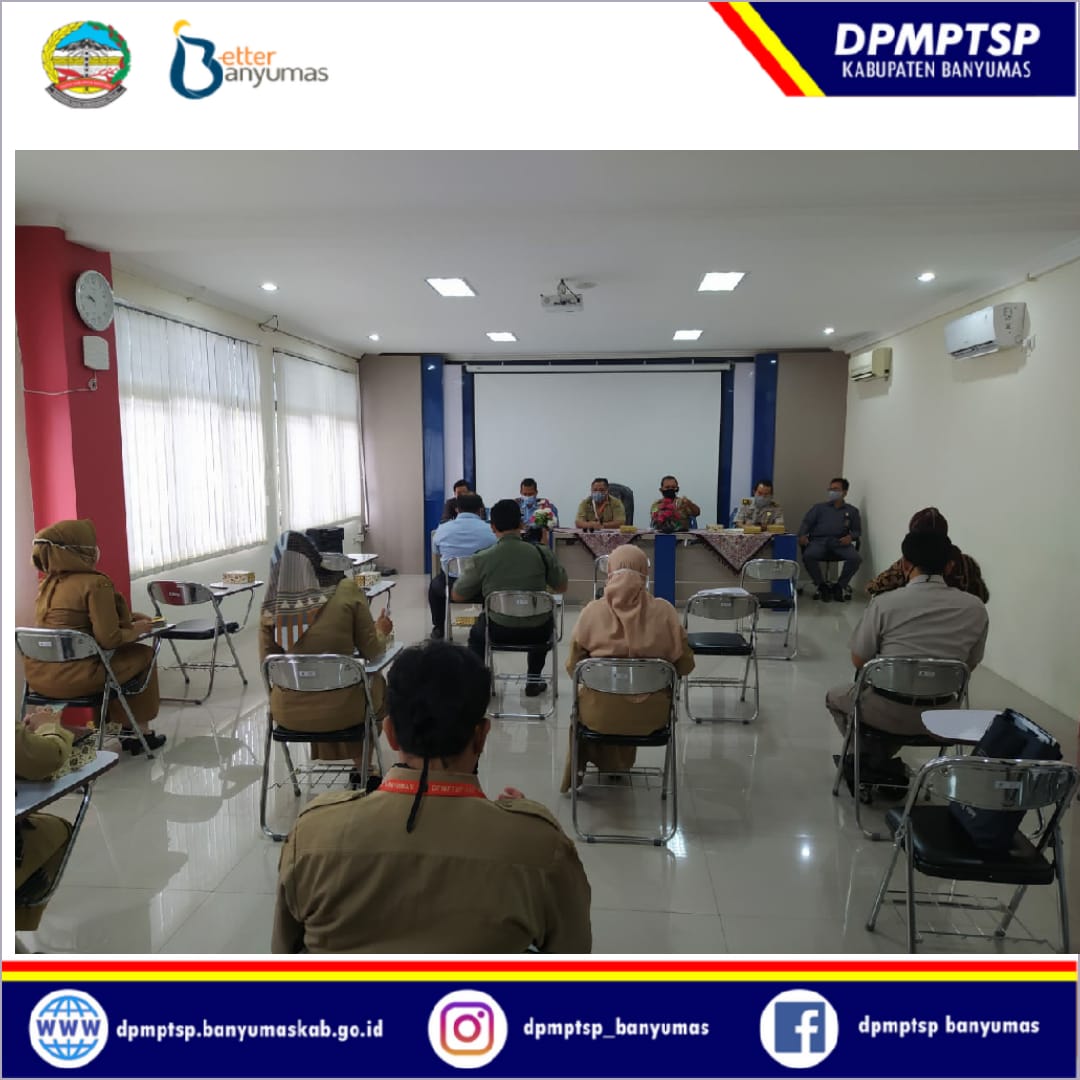 Rapat Persiapan Launching Layanan di Mal Pelayanan Publik Kabupaten Banyumas