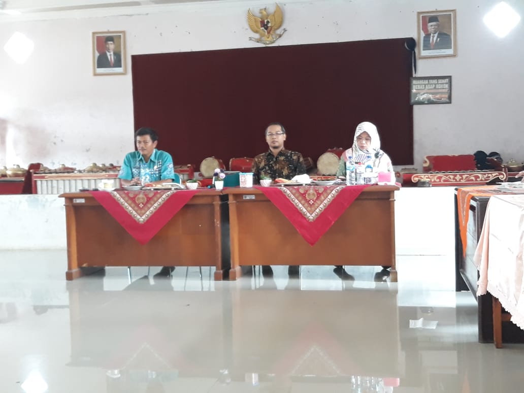 Monitoring dan Evaluasi Kegiatan Fisik/ Pembangunan yang dibiayai melalui APBDesa TA 2019