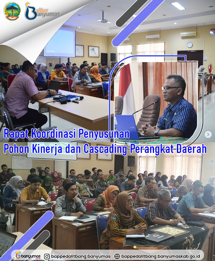 RAPAT KOORDINASI PENYUSUNAN POHON KINERJA DAN CASCADING PERANGKAT DAERAH