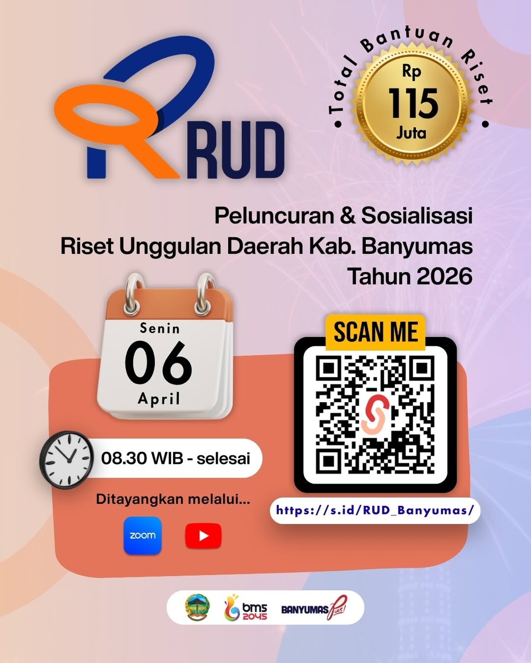 RUD Peluncuran & Sosialisasi Riset Unggulan Daerah Kab.Banyumas Tahun 2026