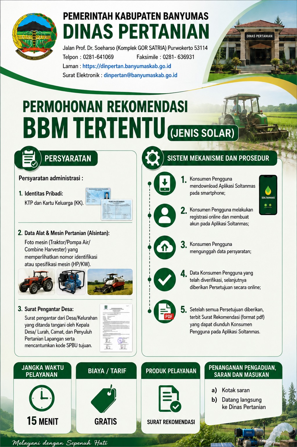 LAYANAN PERMOHONAN REKOMENDASI BBM