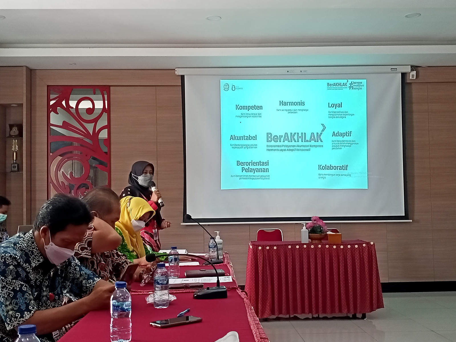 Corevalues ASN Berahlak Sebagai Tonggak Penguatan Budaya Kerja Bagi ASN