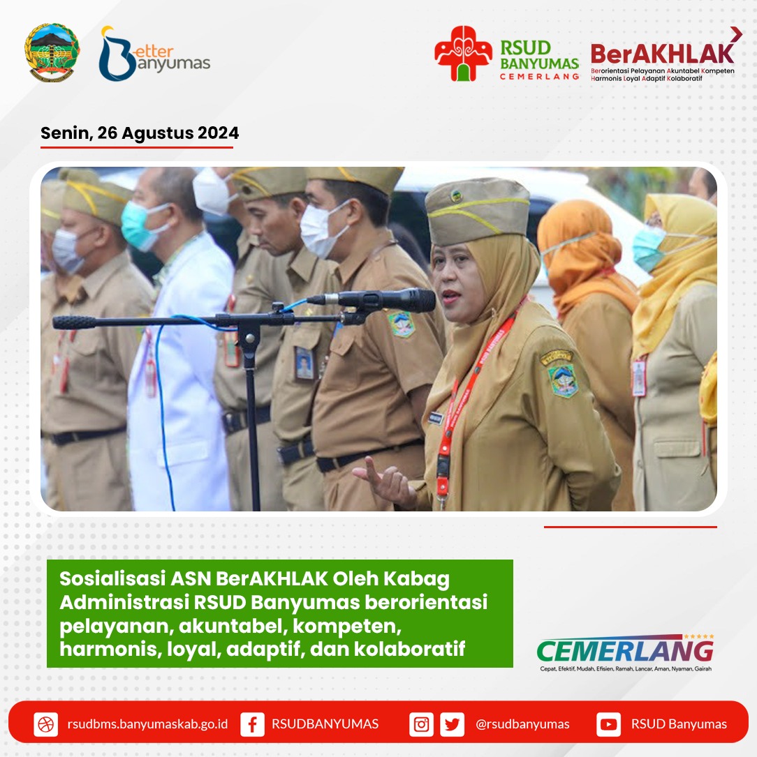 Sosialisasi ASN BerAKHLAK 